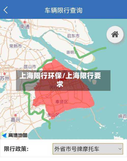 上海限行环保/上海限行要求-第2张图片