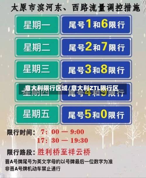 _意大利限行区域/意大利ZTL限行区-第2张图片
