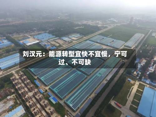 刘汉元：能源转型宜快不宜慢，宁可过、不可缺-第3张图片