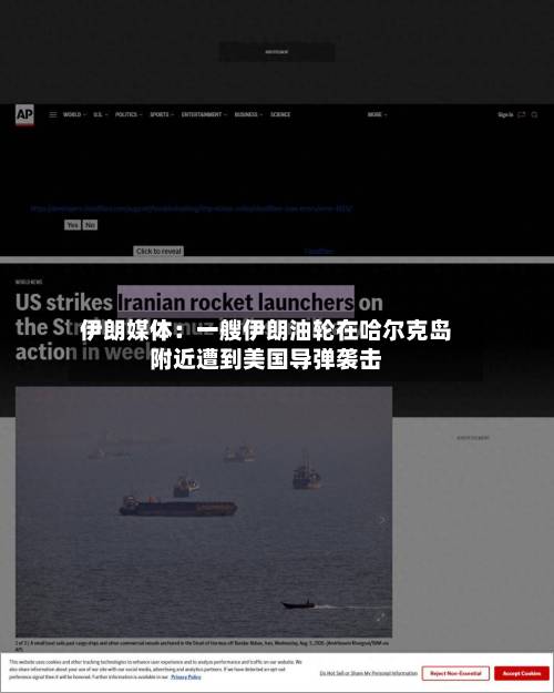 伊朗媒体:一艘伊朗油轮在哈尔克岛附近遭到美国导弹袭击-第2张图片