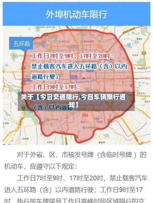 关于【今日交通限行,今日车辆限行通知】