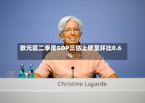 欧元区二季度GDP三估上修至环比0.6%-第1张图片