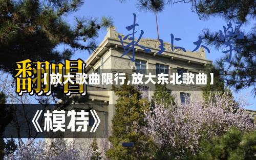 【放大歌曲限行,放大东北歌曲】-第3张图片