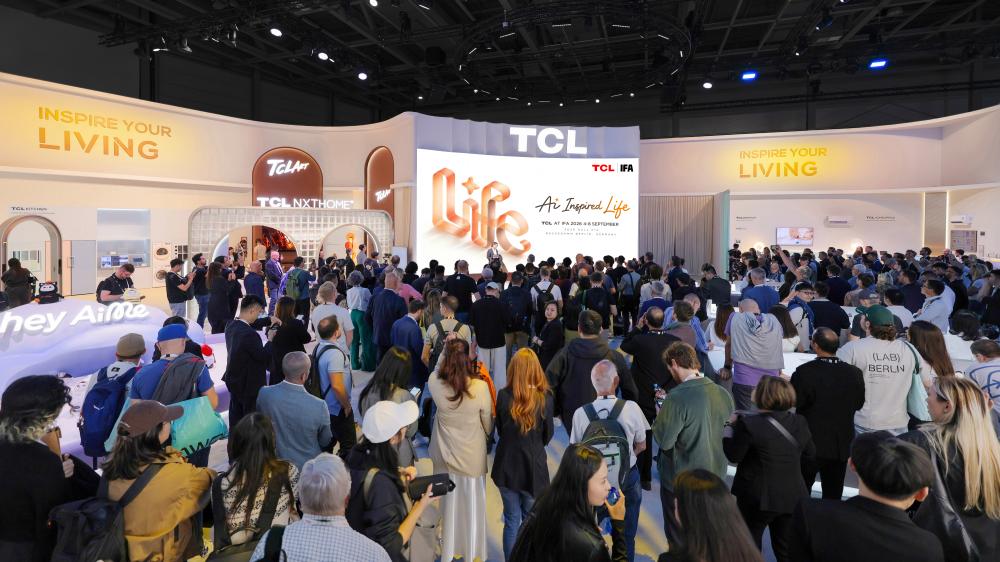 连续16年参展IFA，TCL展示Mini LED及AI家电	，欧洲本土化员工超九成